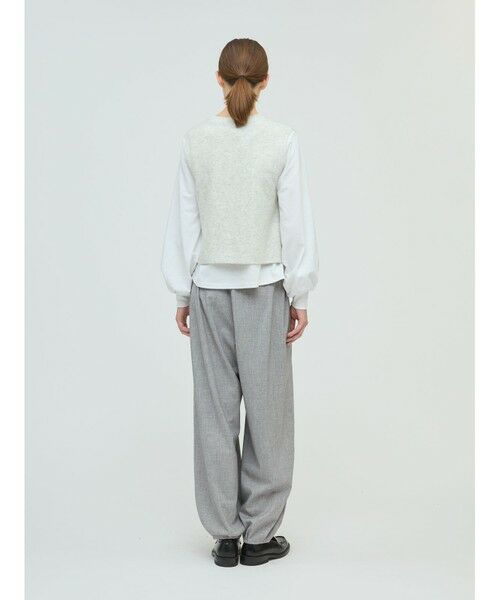 mizuiro ind / ミズイロインド その他パンツ | mizuiro ind タックヘムコクーンパンツ | 詳細6