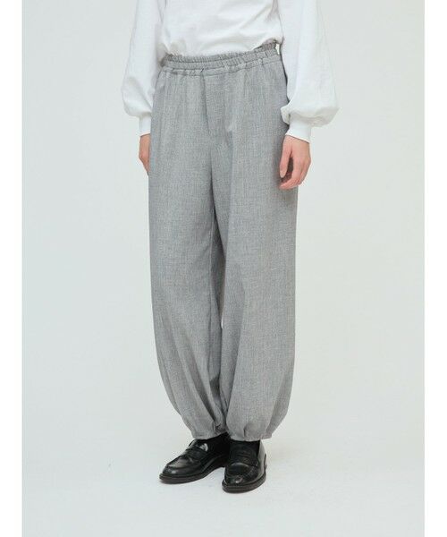 mizuiro ind / ミズイロインド その他パンツ | mizuiro ind タックヘムコクーンパンツ | 詳細9