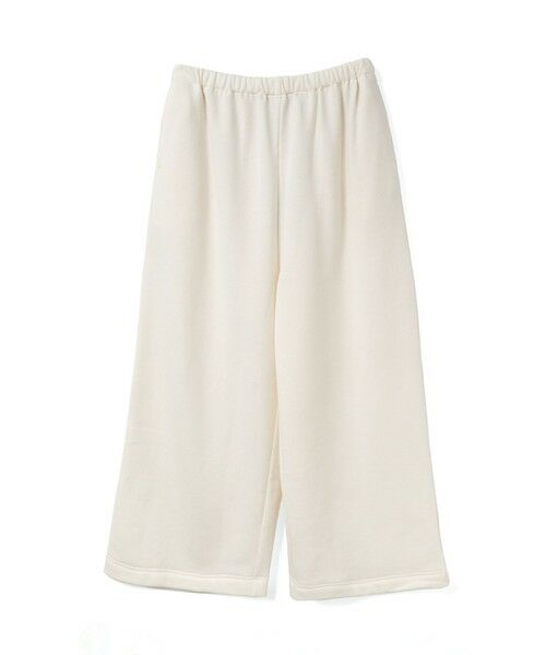 mizuiro ind/ミズイロインド mizuiro ind スウェットワイドイージーパンツ アイボリー(color12) FREE mizuiro ind/ミズイロインド mizuiro ind スウェットワイドイージーパンツ アイボリー(color12) FREE