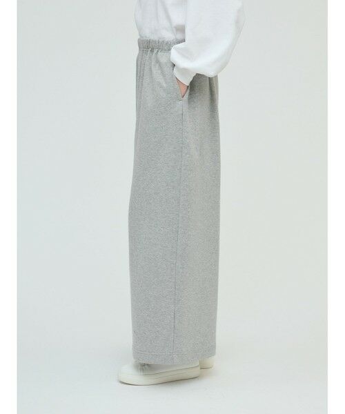 mizuiro ind / ミズイロインド その他パンツ | mizuiro ind スウェットワイドイージーパンツ | 詳細10