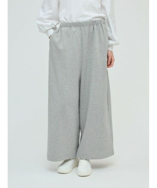 mizuiro ind / ミズイロインド その他パンツ | mizuiro ind スウェットワイドイージーパンツ | 詳細8