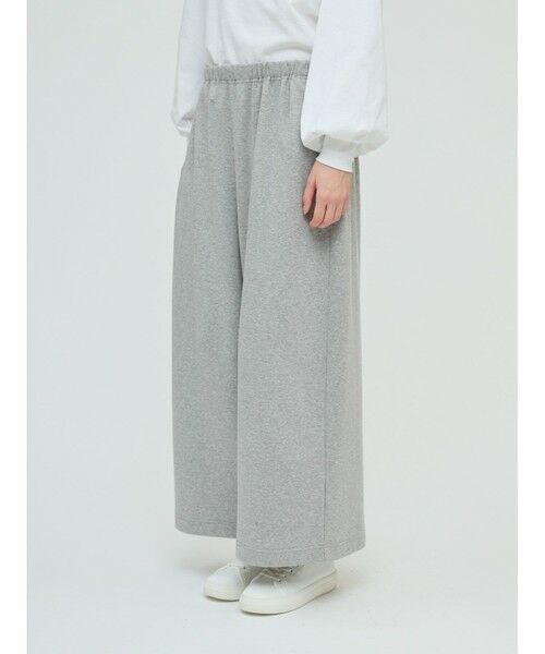 mizuiro ind / ミズイロインド その他パンツ | mizuiro ind スウェットワイドイージーパンツ | 詳細9