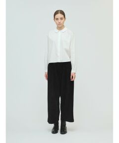 mizuiro ind / ミズイロインド その他パンツ | mizuiro ind ベロアジャカードタックパンツ