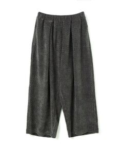 mizuiro ind / ミズイロインド その他パンツ | mizuiro ind ベロアジャカードタックパンツ