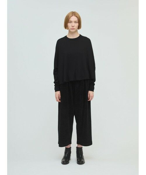 mizuiro ind / ミズイロインド その他パンツ | mizuiro ind ベロアジャカードタックパンツ | 詳細12