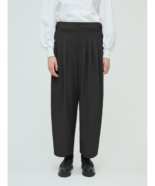 mizuiro ind / ミズイロインド その他パンツ | mizuiro ind ハイウエストタックパンツ | 詳細7