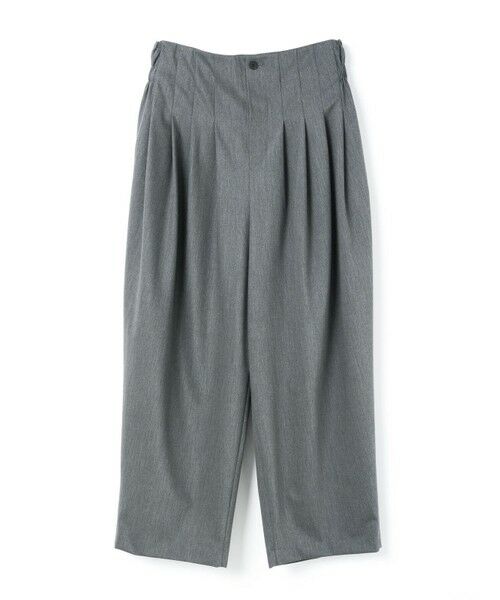 mizuiro ind / ミズイロインド その他パンツ | mizuiro ind ハイウエストタックパンツ(グレーA(color91A))