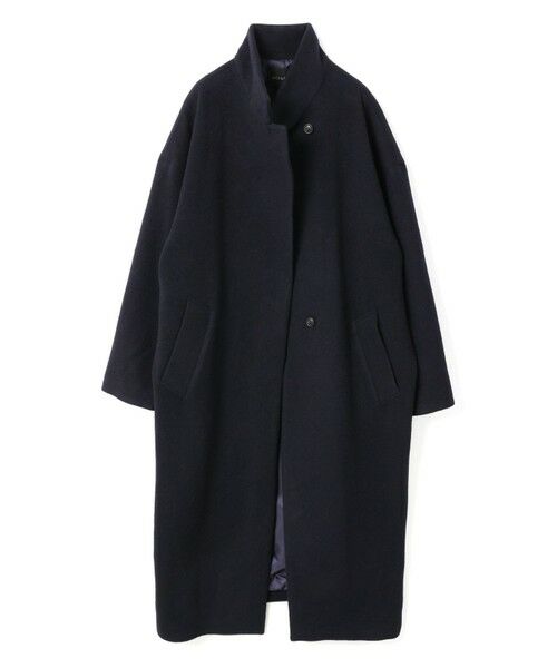 mizuiro ind / ミズイロインド その他アウター | mizuiro ind ウールブレンドスタンドカラーコート | 詳細6