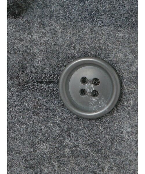 mizuiro ind / ミズイロインド その他アウター | mizuiro ind ウールブレンドスタンドカラーコート | 詳細25