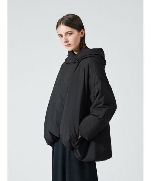 mizuiro ind / ミズイロインド ダウンジャケット・ベスト | mizuiro ind フード付きショートダウンジャケット | 詳細3