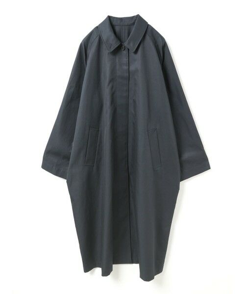 mizuiro ind/ミズイロインド mizuiro ind ステンカラーコート ネイビー(color77) FREE mizuiro ind/ミズイロインド mizuiro ind ステンカラーコート ネイビー(color77) FREE
