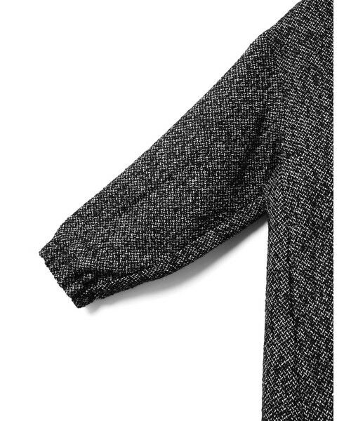 mizuiro ind / ミズイロインド ミリタリージャケット・コート | mizuiro ind ウールブレンドフードコート | 詳細13