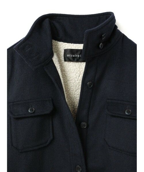 mizuiro ind / ミズイロインド その他アウター | mizuiro ind バックボアシャツジャケット | 詳細12