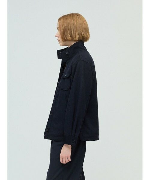 mizuiro ind / ミズイロインド その他アウター | mizuiro ind バックボアシャツジャケット | 詳細5