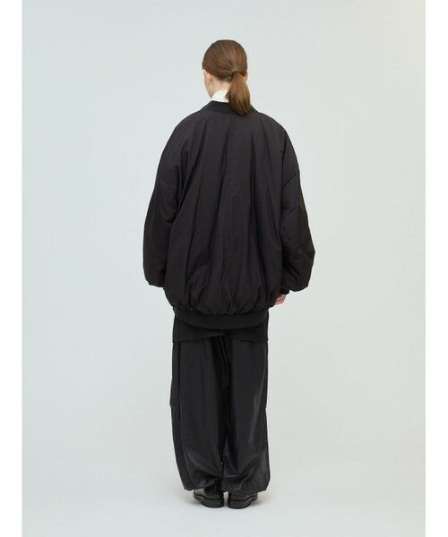 mizuiro ind / ミズイロインド ダウンジャケット・ベスト | mizuiro ind ワイドジップダウンブルゾン | 詳細10