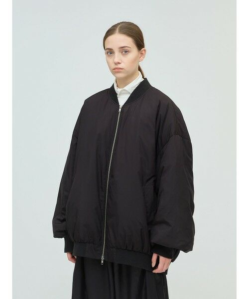 mizuiro ind / ミズイロインド ダウンジャケット・ベスト | mizuiro ind ワイドジップダウンブルゾン | 詳細4