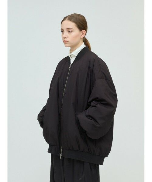 mizuiro ind / ミズイロインド ダウンジャケット・ベスト | mizuiro ind ワイドジップダウンブルゾン | 詳細5