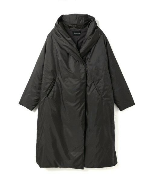 mizuiro ind / ミズイロインド ダウンジャケット・ベスト | mizuiro ind ドレープライトダウンコート（ブラック(color99)）