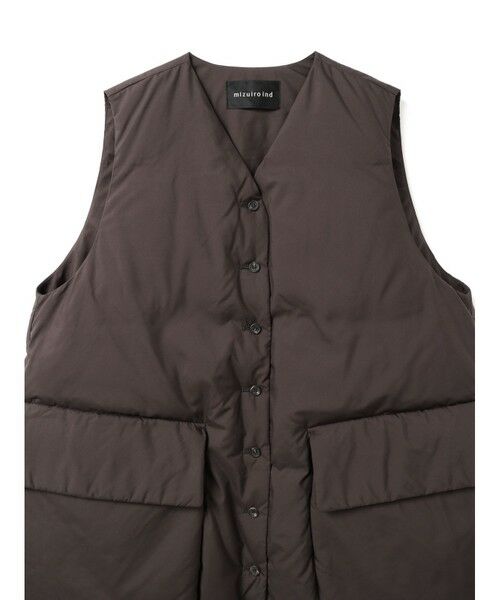 mizuiro ind / ミズイロインド ベスト | mizuiro ind ダウンベスト | 詳細2