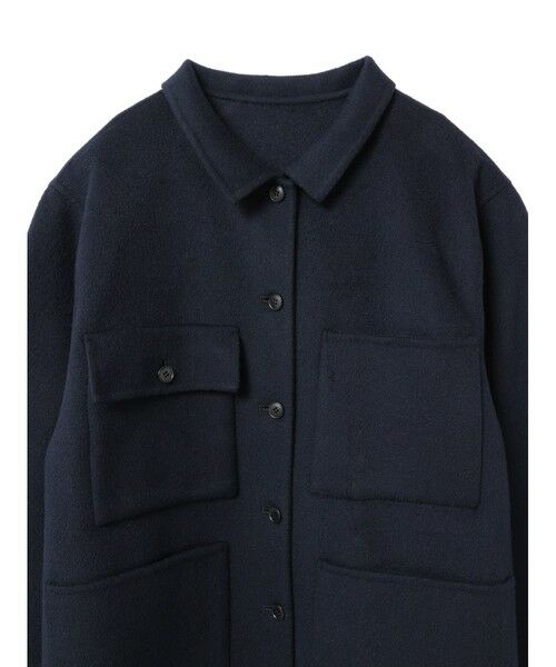 mizuiro ind / ミズイロインド その他アウター | mizuiro ind ウールユーティリティジャケット | 詳細2