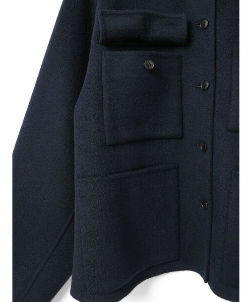 mizuiro ind / ミズイロインド その他アウター | mizuiro ind ウールユーティリティジャケット | 詳細4