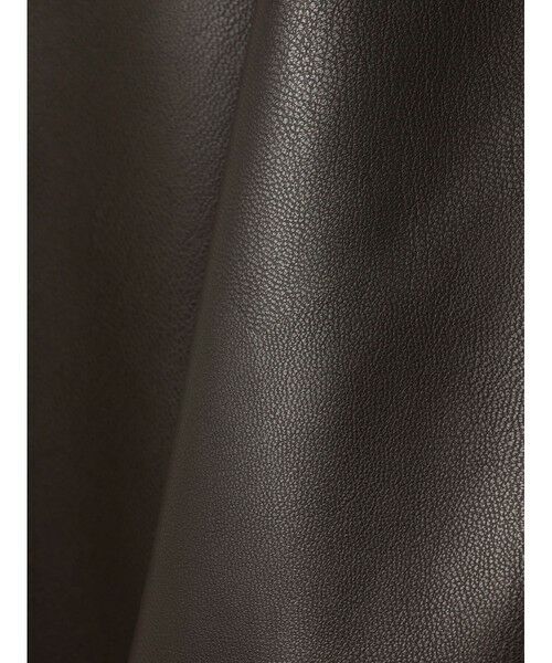 mizuiro ind / ミズイロインド レザーブルゾン・ジャケット | mizuiro ind シンセティックレザーシャツジャケット | 詳細1