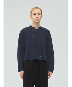 mizuiro ind / ミズイロインド カーディガン・ボレロ | mizuiro ind ダブルブレストカーディガン