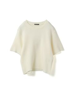 mizuiro ind / ミズイロインド カットソー | mizuiro ind パイルハーフスリーブワイドプルオーバー