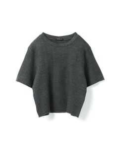 mizuiro ind / ミズイロインド カットソー | mizuiro ind パイルハーフスリーブワイドプルオーバー