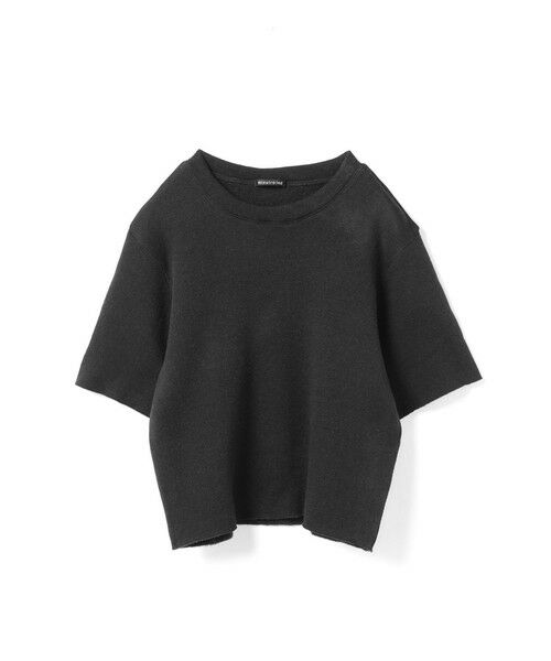 mizuiro ind / ミズイロインド カットソー | mizuiro ind パイルハーフスリーブワイドプルオーバー | 詳細2