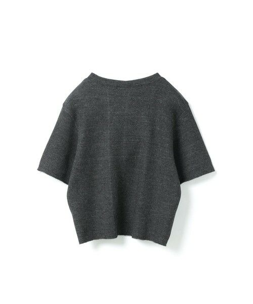 mizuiro ind / ミズイロインド カットソー | mizuiro ind パイルハーフスリーブワイドプルオーバー | 詳細15