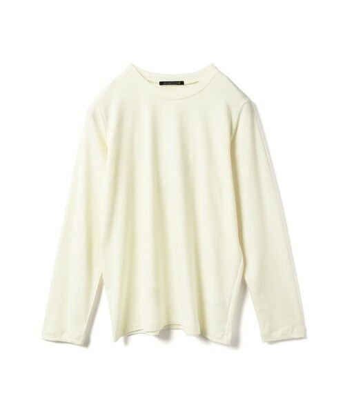 mizuiro ind/ミズイロインド mizuiro ind スリーレイヤードコンパクトTシャツ アイボリー(color12) FREE mizuiro ind/ミズイロインド mizuiro ind スリーレイヤードコンパクトTシャツ アイボリー(color12) FREE