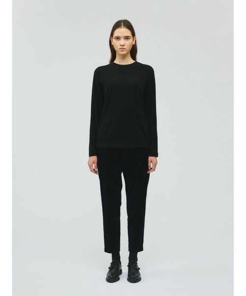 mizuiro ind / ミズイロインド カットソー | mizuiro ind スリーレイヤードコンパクトTシャツ | 詳細9