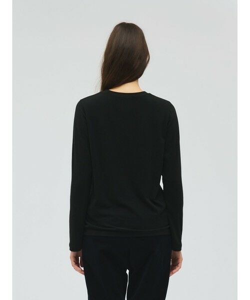 mizuiro ind / ミズイロインド カットソー | mizuiro ind スリーレイヤードコンパクトTシャツ | 詳細8