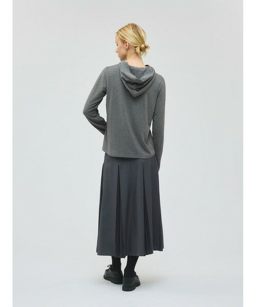 mizuiro ind / ミズイロインド カットソー | mizuiro ind スリーレイヤードフード付きプルオーバー | 詳細18