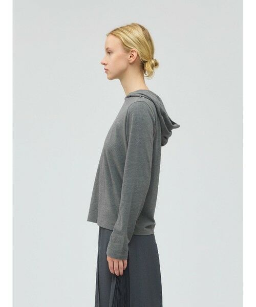 mizuiro ind / ミズイロインド カットソー | mizuiro ind スリーレイヤードフード付きプルオーバー | 詳細13