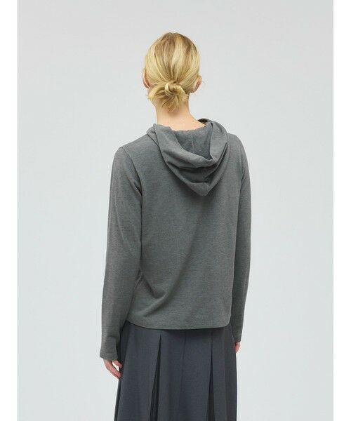 mizuiro ind / ミズイロインド カットソー | mizuiro ind スリーレイヤードフード付きプルオーバー | 詳細14