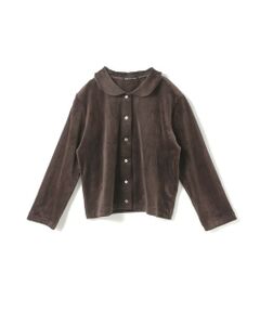 mizuiro ind / ミズイロインド シャツ・ブラウス | mizuiro ind ベロアラウンドカラーシャツ
