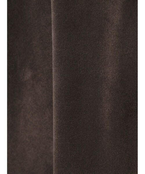 mizuiro ind / ミズイロインド シャツ・ブラウス | mizuiro ind ベロアラウンドカラーシャツ | 詳細1