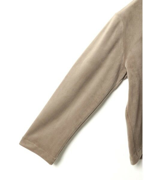 mizuiro ind / ミズイロインド シャツ・ブラウス | mizuiro ind ベロアラウンドカラーシャツ | 詳細13
