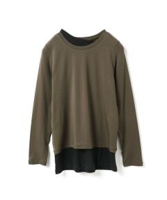 mizuiro ind / ミズイロインド カットソー | mizuiro ind レイヤードTシャツ