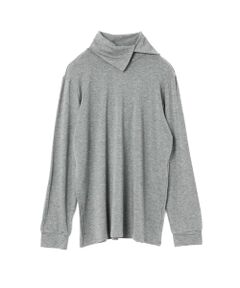 mizuiro ind / ミズイロインド カットソー | mizuiro ind アシンメトリーシャツプルオーバー