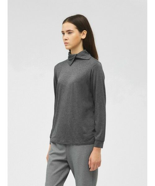 mizuiro ind / ミズイロインド カットソー | mizuiro ind アシンメトリーシャツプルオーバー | 詳細15