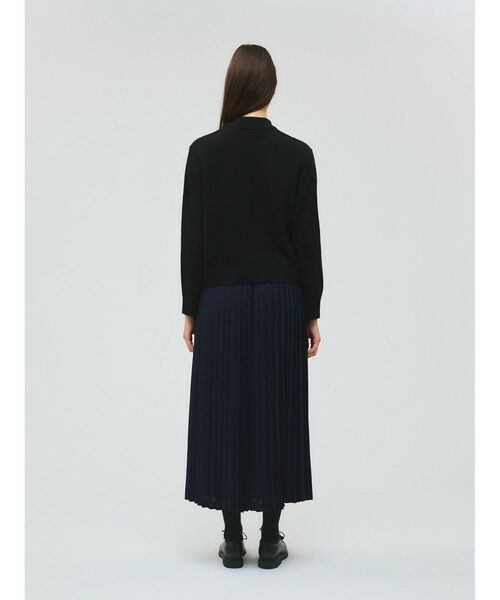 mizuiro ind / ミズイロインド カーディガン・ボレロ | mizuiro ind 襟付きジップカーディガン | 詳細10