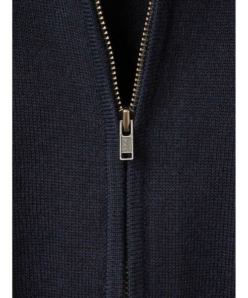 mizuiro ind / ミズイロインド カーディガン・ボレロ | mizuiro ind 襟付きジップカーディガン | 詳細12