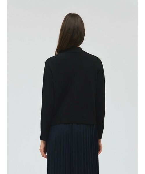 mizuiro ind / ミズイロインド カーディガン・ボレロ | mizuiro ind 襟付きジップカーディガン | 詳細6