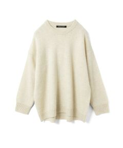 mizuiro ind / ミズイロインド ニット・セーター | mizuiro ind MG/クルーネックワイドプルオーバー
