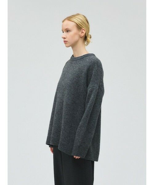 mizuiro ind / ミズイロインド ニット・セーター | mizuiro ind MG/クルーネックワイドプルオーバー | 詳細6
