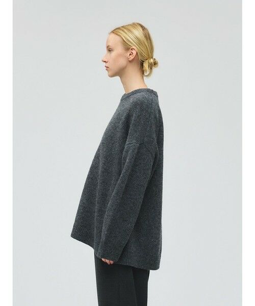mizuiro ind / ミズイロインド ニット・セーター | mizuiro ind MG/クルーネックワイドプルオーバー | 詳細7