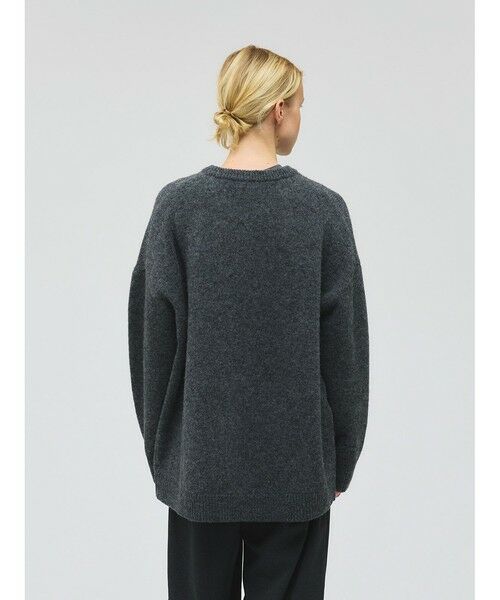 mizuiro ind / ミズイロインド ニット・セーター | mizuiro ind MG/クルーネックワイドプルオーバー | 詳細8